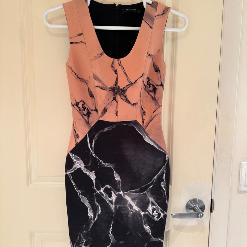 Robert Rodriguez Silk Scuba Dress 2010's